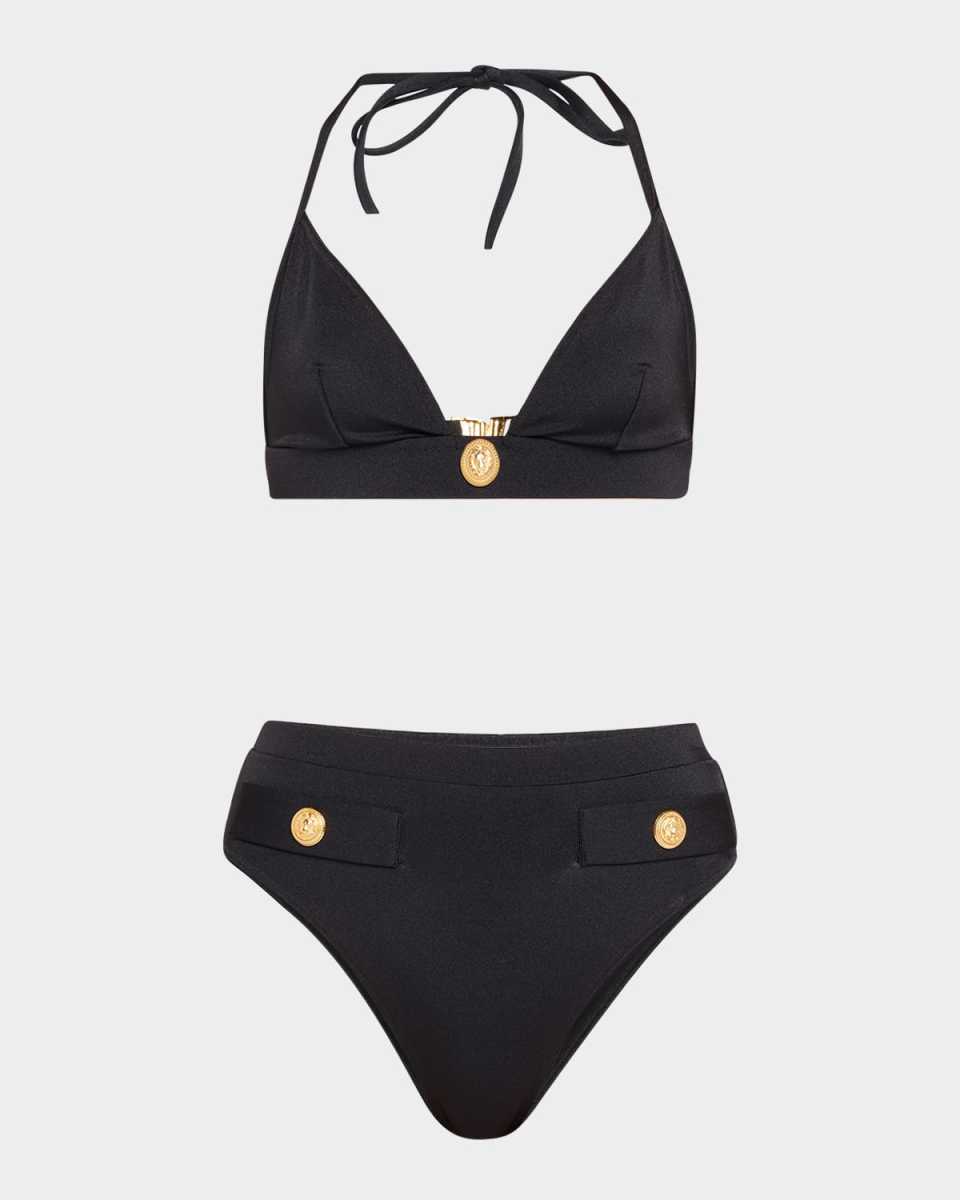 Maison Triangle Two-Piece Swimsuit
